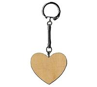 Artemio 14001482 - Llavero de Madera, diseño de corazón