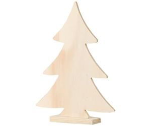 Artemio 20 cm, diseño de Abeto de Madera, diseño de pies, Color Beige