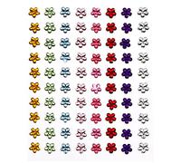 Artemio - 80-Piece - Brillantes Flores, Multicolor