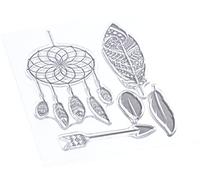 Artemio Attrape Reves Set de 5 Sellos, Silicona, Negro, 11 x 0,3 x 23 cm