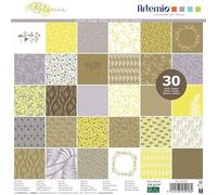Artemio Botanica - Papel de scrapbooking (30,5 x 30,5 cm, 30 hojas)