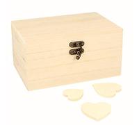 ARTEMIO Box with 53 Wooden Hearts