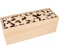 Artemio Caja de Almacenamiento con Tapa estrellas-33 x 12 x 12 cm, Talla única