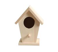 Artemio Caja Nido de Madera, 7,5 x 7 x 14 cm, Color Beige
