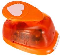 Artemio Corazón Grande de 2,5 cm para Perforadora número 4, Color Naranja
