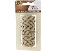 Artemio Cordón de Piel de Ante, Beige, 7 x 4 x 13,5 cm