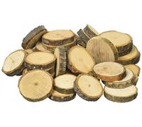 Artemio - Discos de madera (150 g), color marrón madera, Ø 1,5cm a 3,0cm
