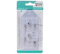 Artemio Juego de 6 Cuchillas de Repuesto para Cortador Circular, 9 x 1 x 18 cm, Color Plateado