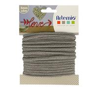 ARTEMIO Knitting Thread 5Mmx5M Decoración/Glitters/Accesorios, Algodón, Gray, 5 mm x 5 m, 5