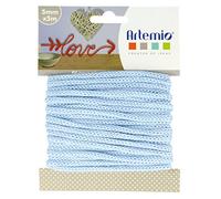 ARTEMIO Knitting Thread 5Mmx5M L Decoración/Glitters/Accesorios, Blue, 5 mm x 5 m, 5