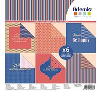 Artemio - Lote de 6 Hojas (30 x 30 cm)