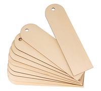 Artemio - Marcapáginas de madera con punta redondeada (10 unidades)