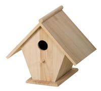 Artemio Birdhouse, Madera, Beige, 22 x 17 x 22 cm