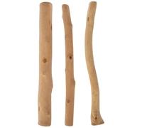 Artemio - Palo (35 cm, Madera, 3 Unidades), Color marrón