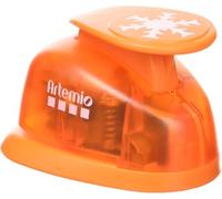 Artemio Perforadora de Palanca Grande de Copo de Nieve de 1 Pulgada #3, Naranja