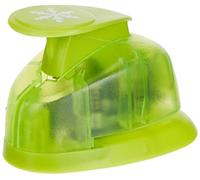 Artemio - Perforadora de Papel, 1,6 cm, diseño de pequeño Copo de Nieve Palanca de número 4, Color Verde