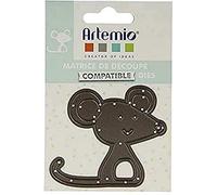 Artemio - Plantilla de Troquelado (7 x 6,1 cm), diseño de ratón