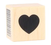 Artemio - Sello pequeño de Madera Tipo A Pleno Corazón