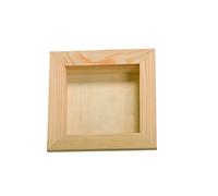 Artemio VIVT1515 Vitrina, Madera, Beige, 15 x 3,8 x 15 cm