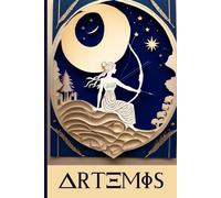 Artemis: 150 page, 6x9" blank notebook, gr ods/goddess mythology and magic