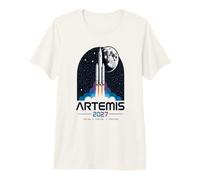 Artemis 2027 Launch to The Moon Camiseta Premium