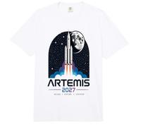 Artemis 2027 Launch to The Moon Comfort Colors Adult Heavyweight T-Shirt