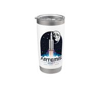 Artemis 2027 Launch to The Moon Vaso térmico de acero inoxidable de doble pared