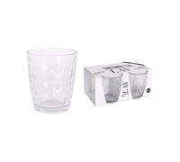 Artemis 65385 Vaso Cristal, Transparente, 415 ml, Set de 4
