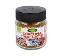 ARTEMIS BIO Mezcla Curcuma Chai Latte 60g, Bio, Vegan, con Cúrcuma, Canela, Jengibre, Anís, Nuez Moscada, Cardamomo y Pimienta Negra