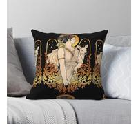 Artemis Diana Mytho - Funda de almohada de poliéster y lino, terciopelo, con cremallera, decorativa, para coche, funda de almohada