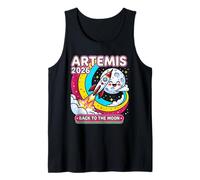 Artemis II 2026 Cute Design for Kids Launch Back to The Moon Camiseta sin Mangas