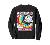 Artemis II 2026 Cute Design for Kids Launch Back to The Moon Sudadera