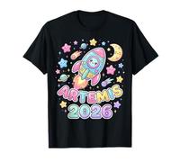 Artemis II 2026 Lindo diseño para niños Lanzamiento de Regreso a la Luna Camiseta
