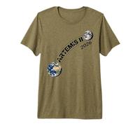 Artemis II Lanzamiento a la Luna 2026 Camiseta Premium