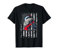 Artemis II Patch USA Bandera Back To The Moon Patriotica Camiseta