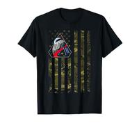 Artemis II Patch USA Bandera Back To The Moon Patriotica Camiseta