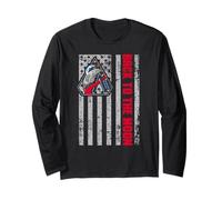 Artemis II Patch USA Bandera Back To The Moon Patriotica Manga Larga