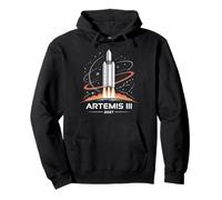 Artemis III 3 2027 Espacio Tierra Órbita Baja Sudadera con Capucha