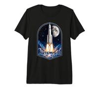 Artemis III Launch to The Moon Camiseta Premium