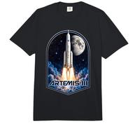 Artemis III Launch to The Moon Comfort Colors Adult Heavyweight T-Shirt
