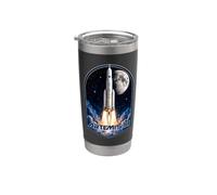 Artemis III Launch to The Moon Vaso térmico de acero inoxidable de doble pared