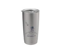 Artemis III Moon mission Vaso térmico de acero inoxidable de doble pared