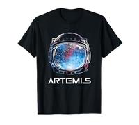 Artemis Space Astronaut Helmet Space Suit Launch System Camiseta