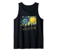 Artemis Space Astronaut Space Suit Starry Night Graphic Art Camiseta sin Mangas