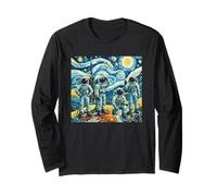 Artemis Space Astronaut Space Suit Starry Night Graphic Art Manga Larga