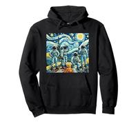 Artemis Space Astronaut Space Suit Starry Night Graphic Art Sudadera con Capucha