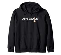 Artemis Space Launch System Woman Flight Man On The Moon Sudadera con Capucha