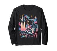 Artemis Space Shuttle Astronaut Space Suit Launch System Manga Larga