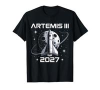 Artemisa 3 III 2027 Luna Espacial Camiseta gráfica económica