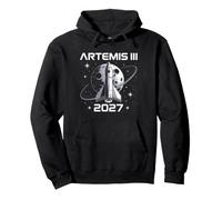 Artemisa 3 III 2027 Luna Espacial Sudadera con Capucha